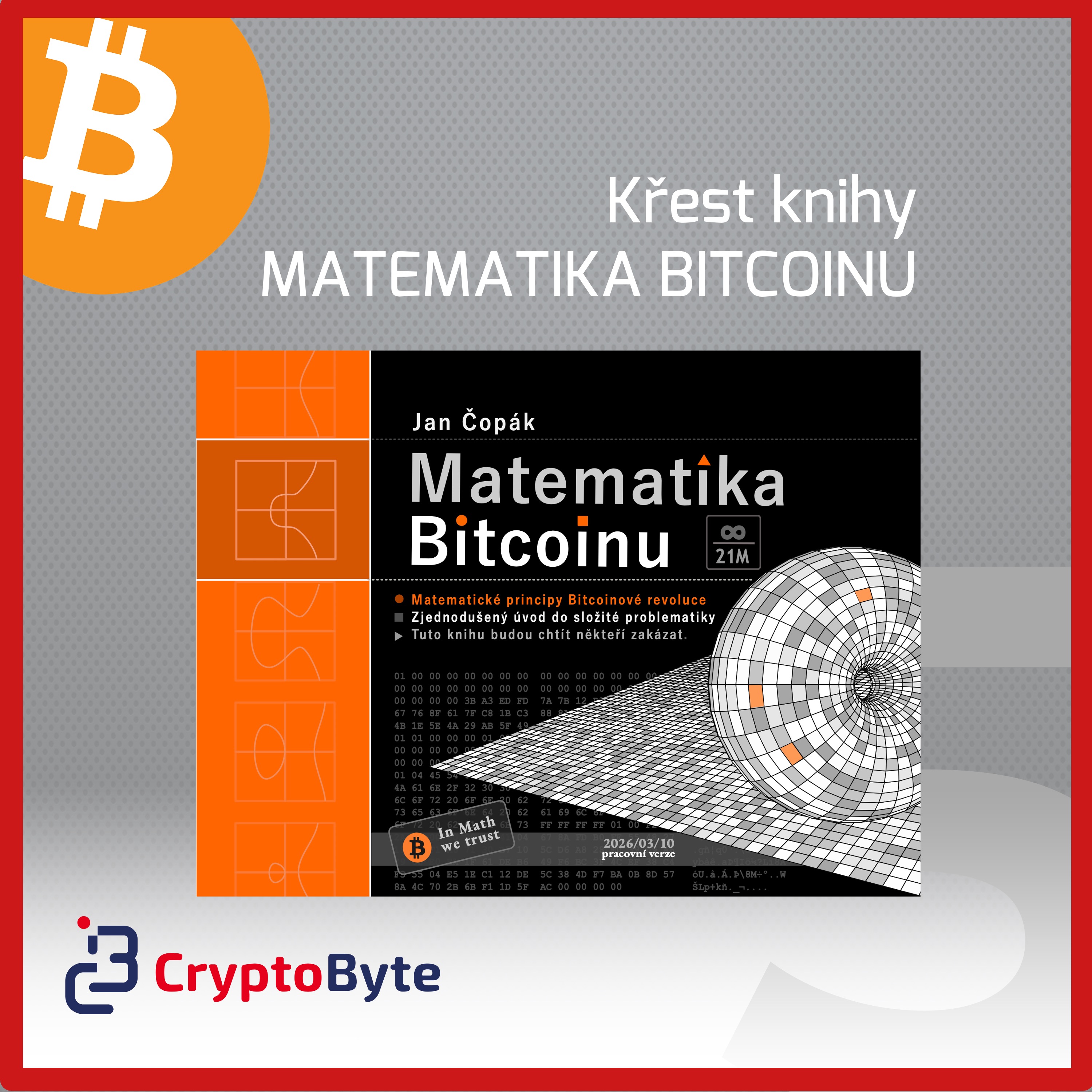Víte, že budeme křtít knihy?